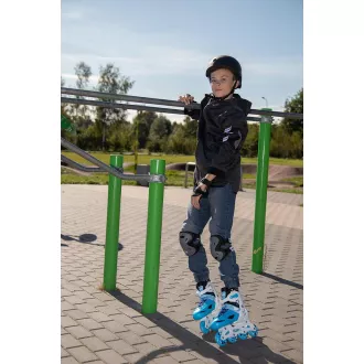 Kolečkové brusle 4v1 Enero KIDS - modro-bílé, 34-37 Kolečkové brusle 4v1 Enero KIDS - modro-bílé, 34-37