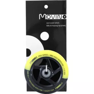Náhradní MOVINO kolečka na freestyle koloběžku 100mm, PP, 2 ks, Červená