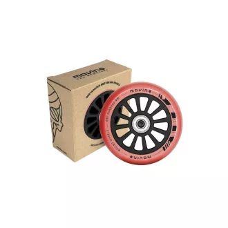 Náhradní MOVINO kolečka na freestyle koloběžku 100mm, PP, 2 ks, Červená