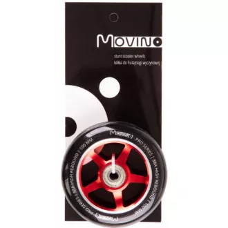 Náhradní MOVINO kolečka na freestyle koloběžku 100mm, PP, 2 ks, Černá