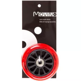 Náhradní MOVINO kolečka na freestyle koloběžku 100mm, PP, 2 ks, Černá