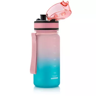Tritanová sportovní láhev MTR, 350ml, růžovo-modrá