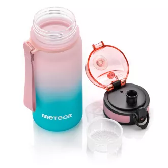 Tritanová sportovní láhev MTR, 350ml, růžovo-modrá