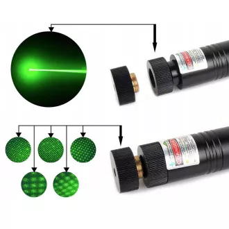 Laserové ukazovátko, viditelnost 3,5 km,4800 mAh