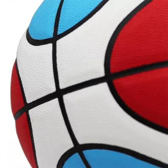 Basketbalový míč vel. 7, červeno-modrý