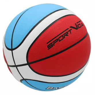 Basketbalový míč vel. 7, červeno-modrý