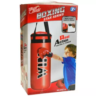 Juniorský boxerský set - pytel 22,5x15x38,5 cm + rukavice ENERO