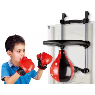Dětský boxovací set s úchytem na dveře ENERO
