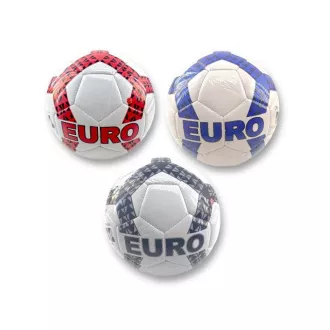 Fotbalový míč EURO vel. 5, bílo-modrý