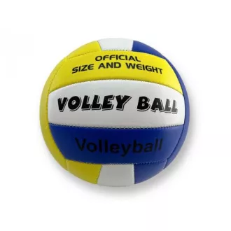 Volejbalový míč vel. 5, bílo-modrý Volejbalový míč vel. 5, bílo-modrý