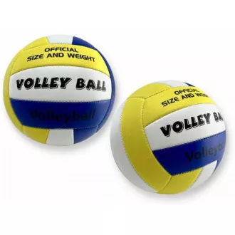 Volejbalový míč vel. 5, bílo-modrý Volejbalový míč vel. 5, bílo-modrý
