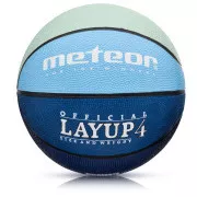 Basketbalový míč MTR LAYUP vel.4, tmavě modrý