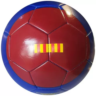 Fotbalový míč FC Barcelona vel. 5, červeno-modrý