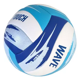 Volejbalový míč ENERO WAVE SOFT vel. 5, modrý-bílý