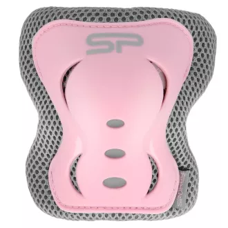 Set chráničů SP PROTECTOR, růžovo-šedé, S