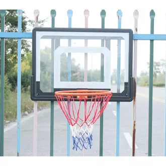 Basketbalový koš ENERO 82x58 cm, obruč 38 cm HURACAN