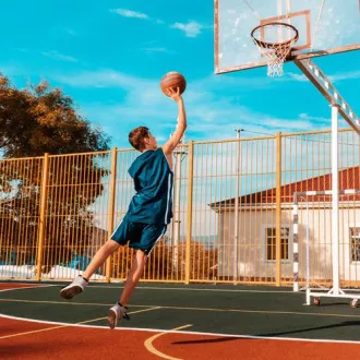 Basketbalový míč MTR COVER UP, vel. 5