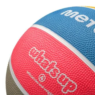 Basketbalový míč MTR WHATS UP, vel. 4, pastelový