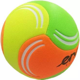 Plážový fotbalový míč ENERO Active vel. 5, zeleno-oranžový