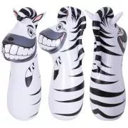 Nafukovací boxovací pytel pro děti, Zebra
