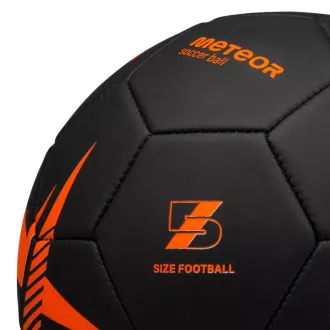 Fotbalový míč MTR SPIN, vel. 5, černo-oranžový Fotbalový míč MTR SPIN, vel. 5, černo-oranžový