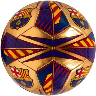 Fotbalový míč FC Barcelona vel. 5, PITCH GOLD Fotbalový míč FC Barcelona vel. 5, PITCH GOLD