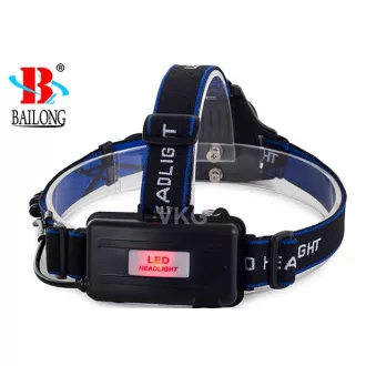 AKU čelovka Bailong BL-6699, led typu CREE XML + dobíjecí set