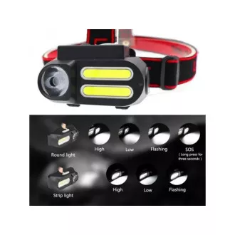 USB čelovka NF-611, LED typu COB