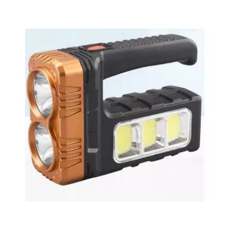 AKU Svítilna LED CREE XM-L T6 + solární napájení