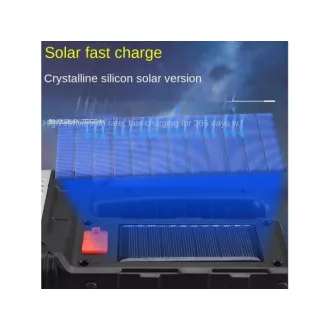 AKU Svítilna LED CREE XM-L T6 + solární napájení