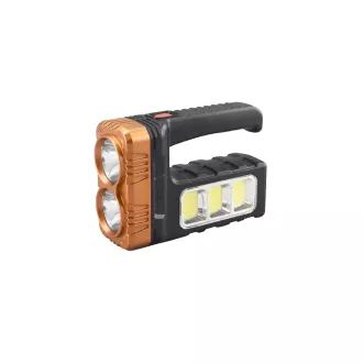 AKU Svítilna LED CREE XM-L T6 + solární napájení