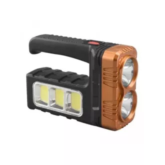 AKU Svítilna LED CREE XM-L T6 + solární napájení
