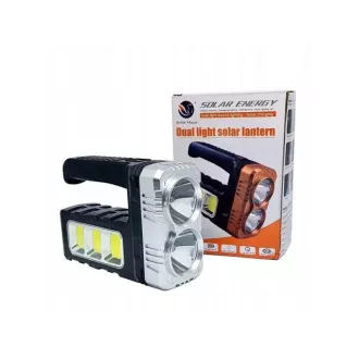 AKU Svítilna LED CREE XM-L T6 + solární napájení