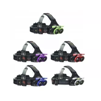 USB čelovka LED CREE, led typu 2x XM-L T6X USB čelovka LED CREE, led typu 2x XM-L T6X