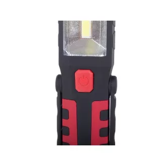 USB Pracovní baterka 3W s magnetem akumulátorová