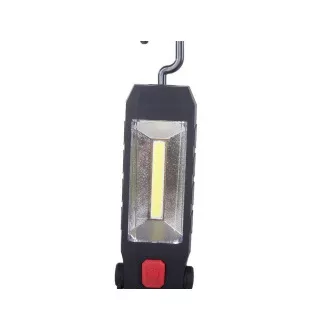 USB Pracovní baterka 3W s magnetem akumulátorová