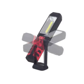 USB Pracovní baterka 3W s magnetem akumulátorová