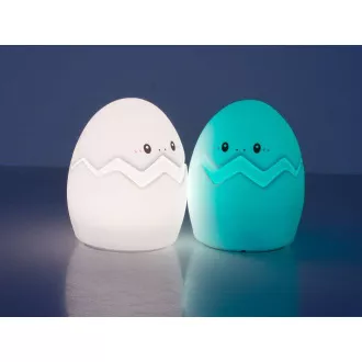 Dětská noční LED lampička VAJÍČKO RGB