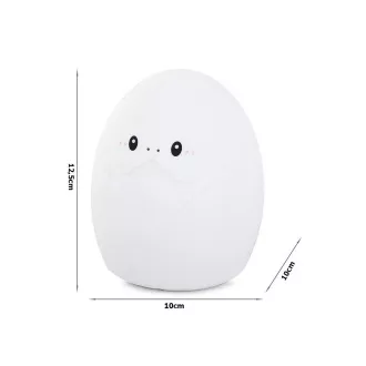 Dětská noční LED lampička EGGi RGB + USB kabel