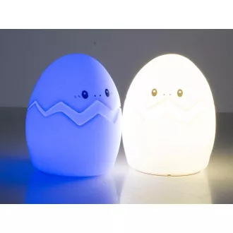 Dětská noční LED lampička EGGi RGB + USB kabel