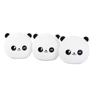 Dětská noční LED lampička PANDA + RGB ovladač