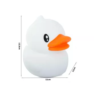 Dětská noční LED lampička KAČENKA + RGB ovládání