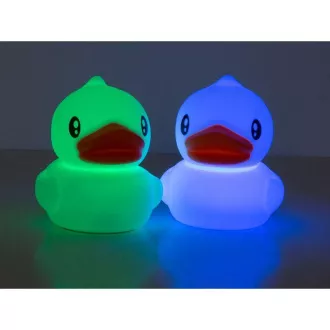 Dětská noční LED lampička KAČENKA + RGB ovládání