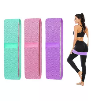 Sada 3 odporových gum na cvičení, 5-20 kg