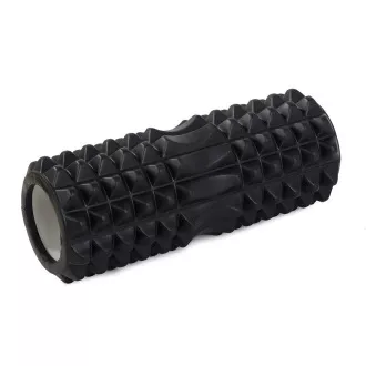 Masážní fitness válec ROLLER YOGA 32x13cm, Fialová