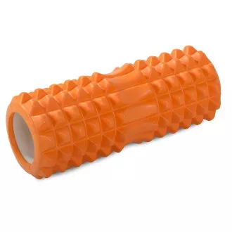 Masážní fitness válec ROLLER YOGA 32x13cm, Fialová