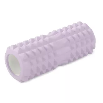 Masážní fitness válec ROLLER YOGA 32x13cm, Fialová