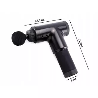 Masážní relaxační pistole DK-157, Stříbrná