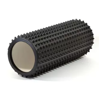 Fitness masážní válec malými hroty ENERO FIT 33x14cm, černá Fitness masážní válec malými hroty ENERO FIT 33x14cm, černá