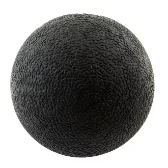 Masážní kulička 6cm, tvrdá, černá
